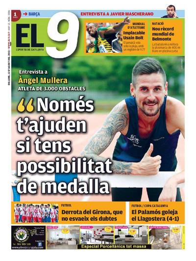 9 Esportiu. Comarques gironines, El. 12/8/2013. [Issue]
