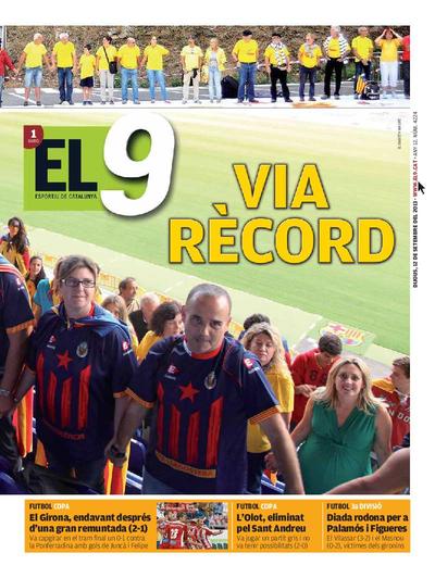9 Esportiu. Comarques gironines, El. 12/9/2013. [Issue]