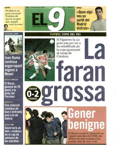 9 Esportiu, El. 10/1/2002. [Issue]