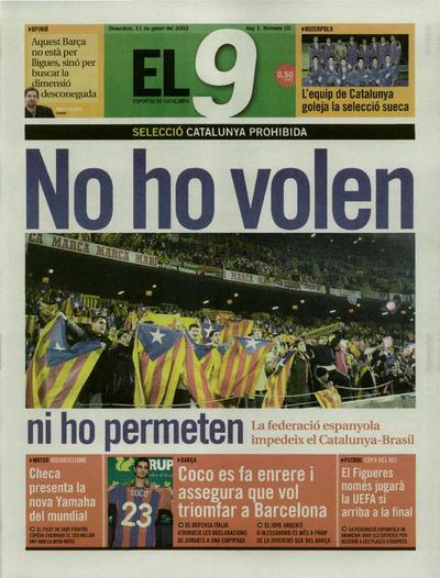 9 Esportiu, El. 11/1/2002. [Issue]
