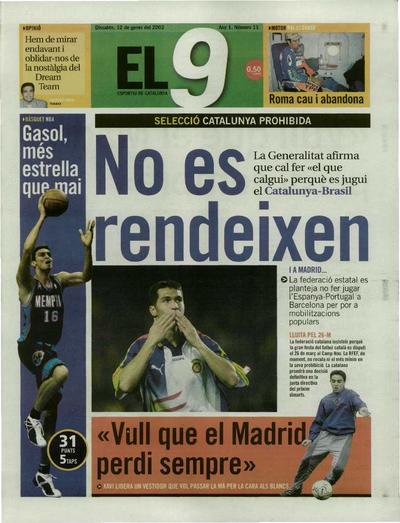 9 Esportiu, El. 12/1/2002. [Issue]