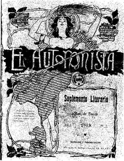 Autonomista. Suplement Literari, L'. 1/1/1902. [Ejemplar]