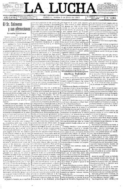 Lucha, La. 8/1/1897. [Issue]