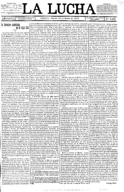 Lucha, La. 26/1/1897. [Issue]
