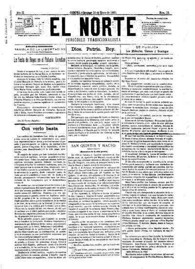 Norte, El. 10/1/1897. [Exemplar]