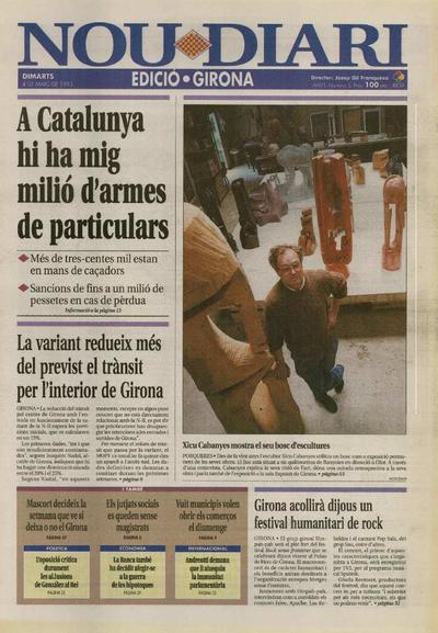 Nou Diari. Edició Girona. 4/5/1993. [Issue]