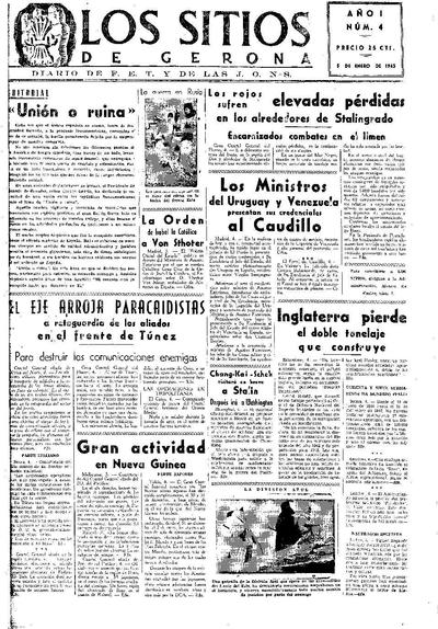 Sitios de Gerona, Los. 5/1/1943. [Issue]