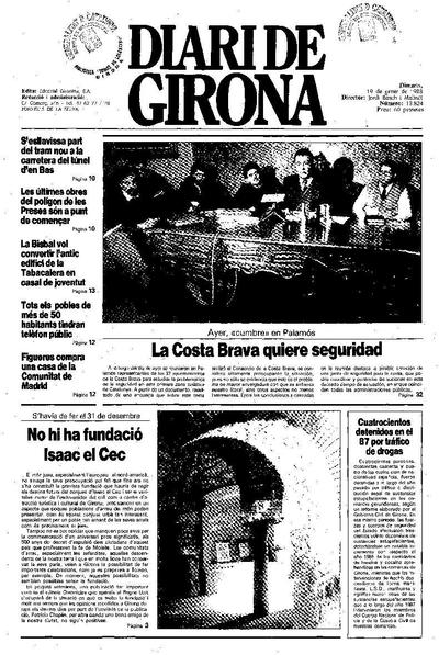 Diari de Girona. 19/1/1988. [Issue]