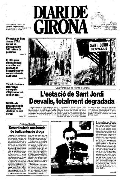 Diari de Girona. 26/1/1988. [Issue]