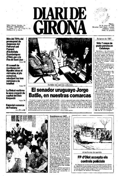 Diari de Girona. 28/1/1988. [Exemplar]