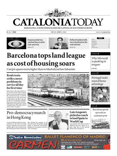 Catalonia Today. 2/7/2004. [Ejemplar]
