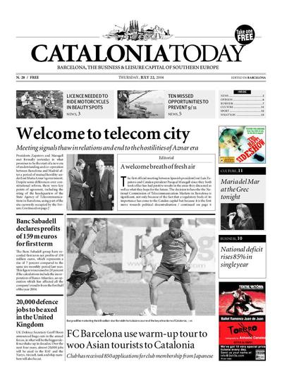 Catalonia Today. 22/7/2004. [Issue]