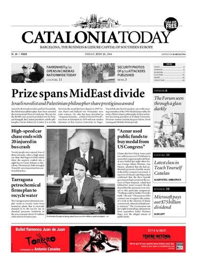 Catalonia Today. 23/7/2004. [Exemplar]