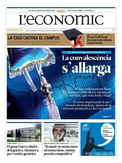 Econòmic, L'. 18/9/2010. [Ejemplar]