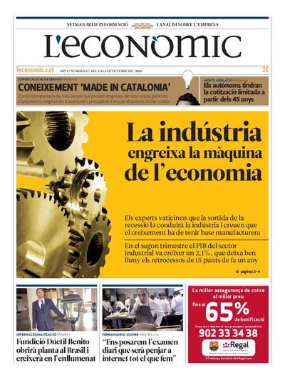 Econòmic, L'. 9/10/2010. [Issue]