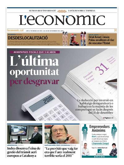 Econòmic, L'. 4/12/2010. [Issue]