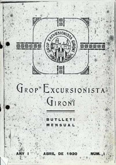 Butlletí del Grup Excursionista i Esportiu Gironí (GEiEG). 4/1920. [Ejemplar]