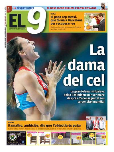 9 Esportiu. Comarques gironines, El. 14/8/2013. [Issue]