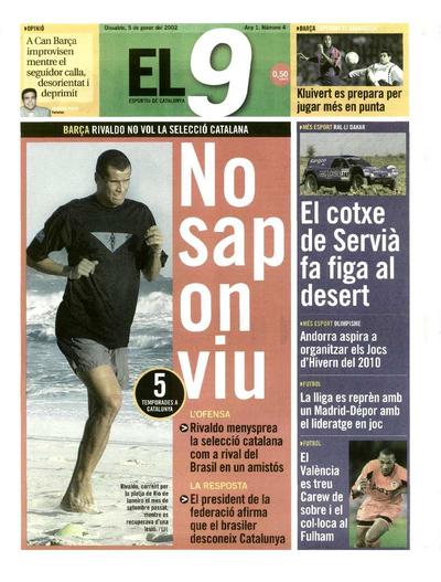 9 Esportiu, El. 5/1/2002. [Issue]