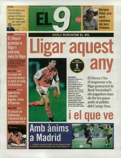 9 Esportiu, El. 6/2/2002. [Issue]