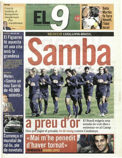 9 Esportiu, El. 16/1/2002. [Issue]