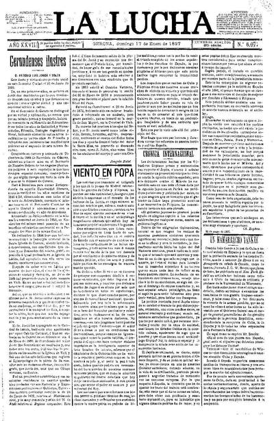 Lucha, La. 17/1/1897. [Issue]