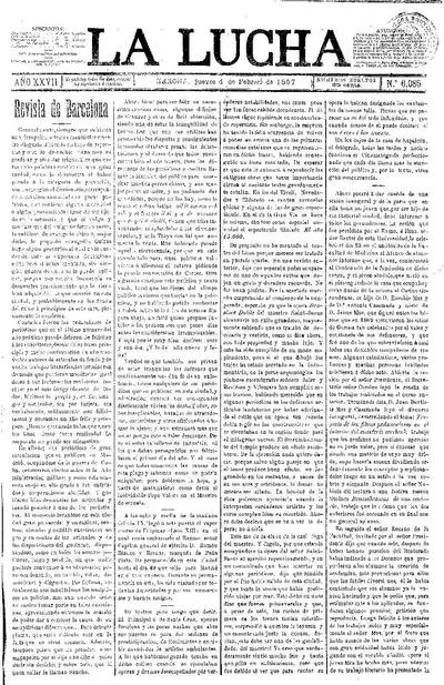 Lucha, La. 4/2/1897. [Issue]