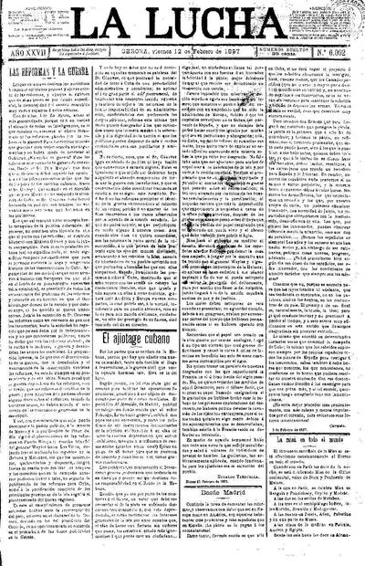 Lucha, La. 12/2/1897. [Issue]