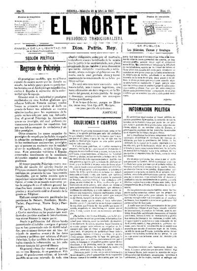 Norte, El. 21/4/1897. [Issue]
