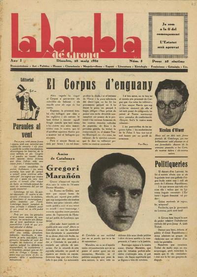 Rambla, La. 28/5/1932. [Issue]