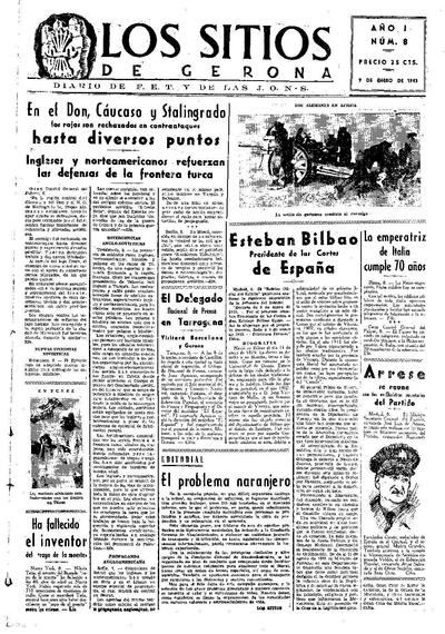 Sitios de Gerona, Los. 9/1/1943. [Issue]
