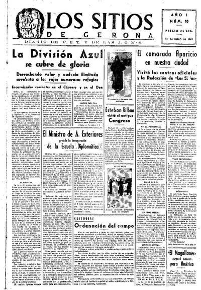 Sitios de Gerona, Los. 12/1/1943. [Issue]