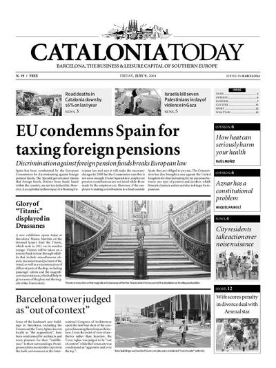 Catalonia Today. 9/7/2004. [Issue]