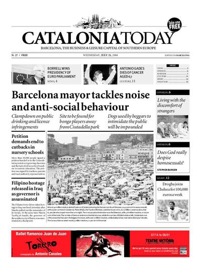 Catalonia Today. 21/7/2004. [Issue]