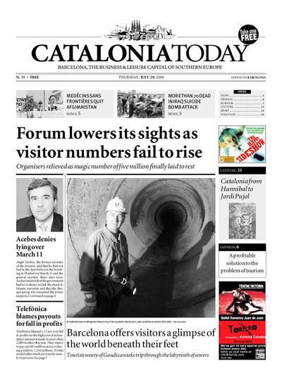 Catalonia Today. 29/7/2004. [Issue]
