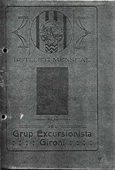 Butlletí del Grup Excursionista i Esportiu Gironí (GEiEG). 3/1921. [Issue]