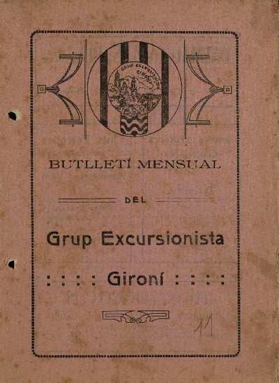 Butlletí del Grup Excursionista i Esportiu Gironí (GEiEG). 5/1921. [Exemplar]
