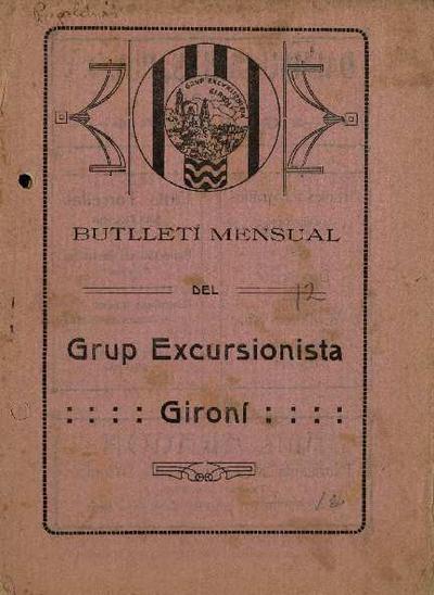 Butlletí del Grup Excursionista i Esportiu Gironí (GEiEG). 6/1921. [Exemplar]