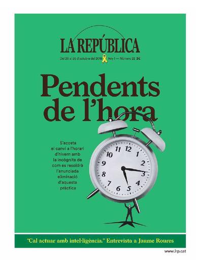 República, La. 20/10/2018. [Issue]