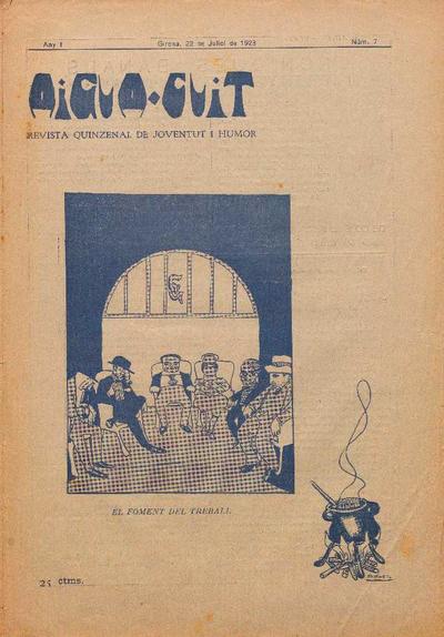Aigua Cuit. 22/7/1923. [Issue]