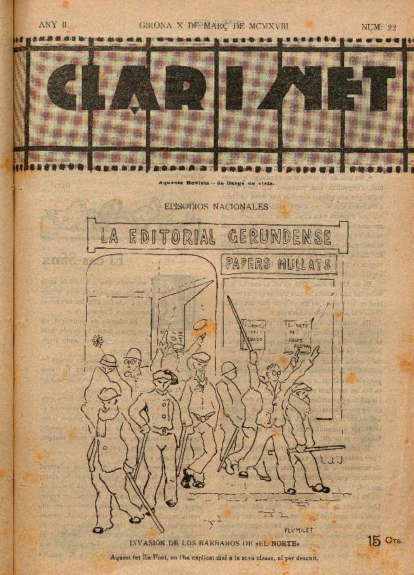 Clar i Net. 10/3/1918. [Issue]