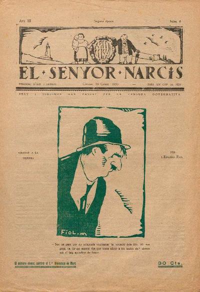 Senyor Narcís, El. 24/1/1926. [Exemplar]