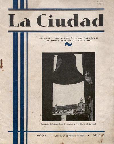 Ciudad, La. 24/8/1929. [Issue]