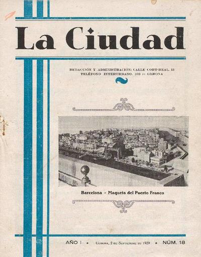 Ciudad, La. 2/9/1929. [Issue]