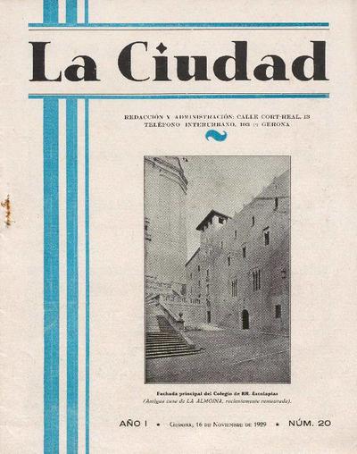 Ciudad, La. 16/11/1929. [Issue]