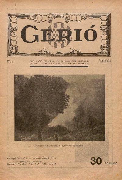 Gerió. 1/9/1925. [Ejemplar]