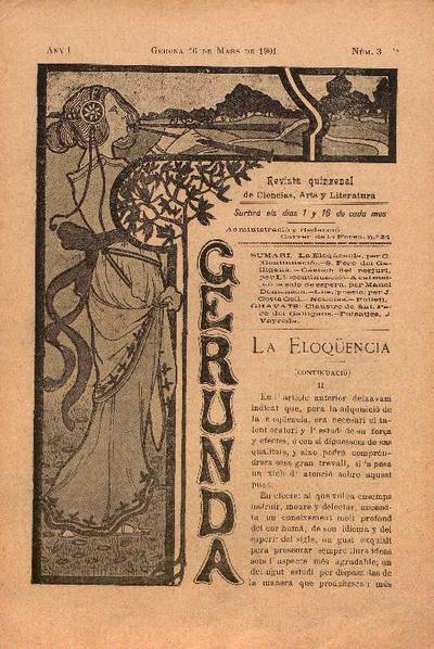 Gerunda. 16/3/1901. [Issue]